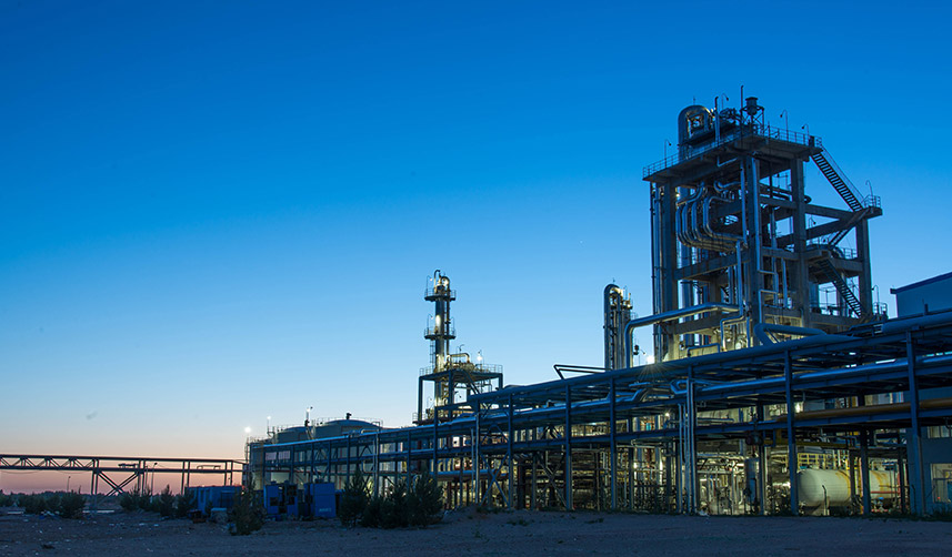 Erdos Jinchengtai Methanol Project